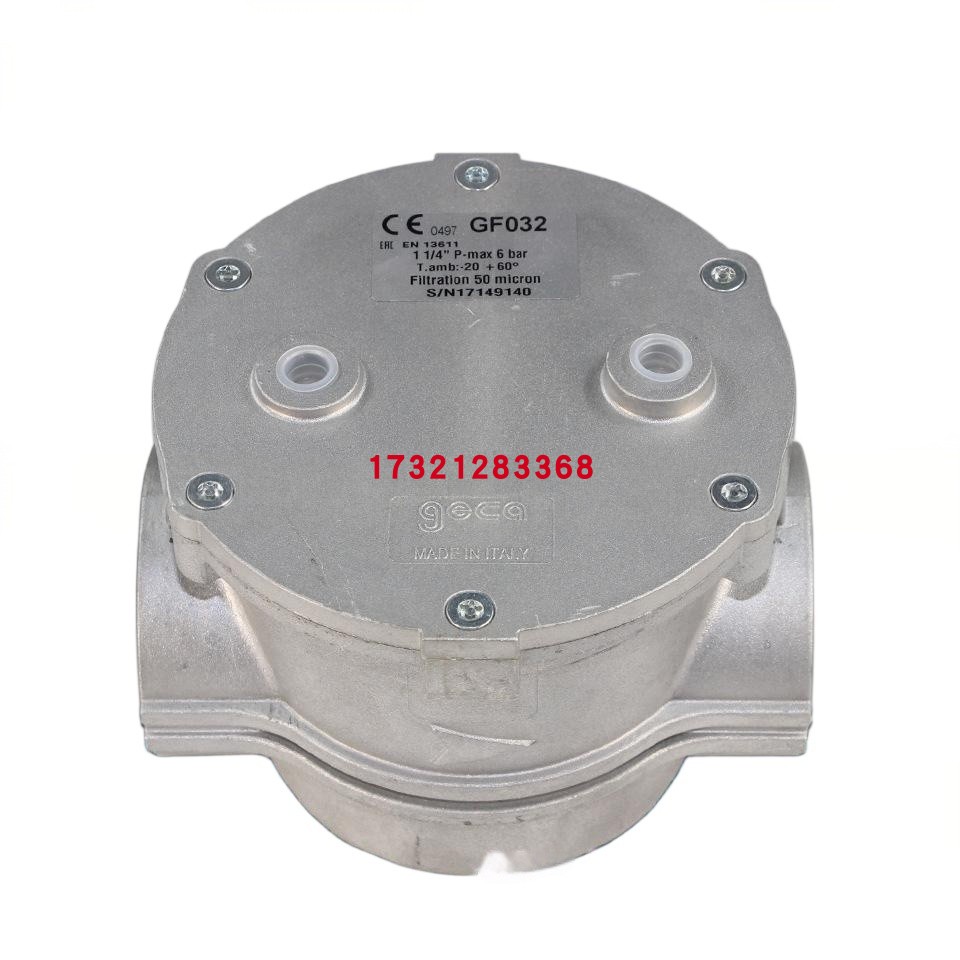 集卡GECA过滤器 GF032 GF040 GF050 GFD65 GFD80 GFD100承压6mbar