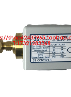 韩国3S 原装 压力开关JC200 JC201 JC202 JC203 JC206 压力控制器