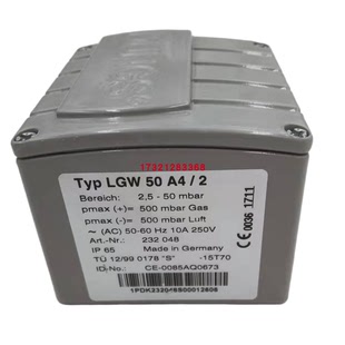 LGW3A4/2 LGW10A4/2 LGW50A4/2 LGW150A4/2 LGW3A2 冬斯压力开关