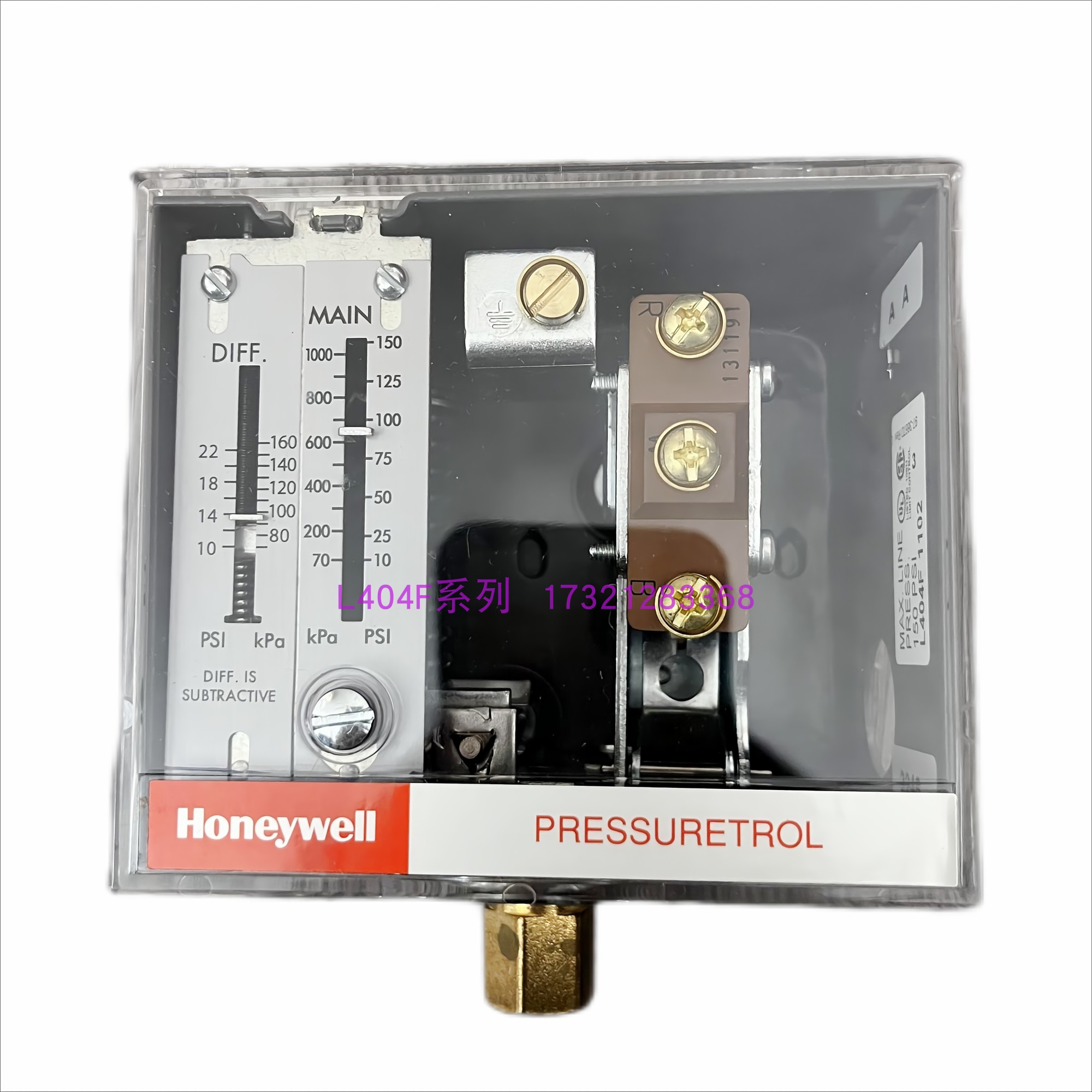 包邮压力开关L404F1102霍尼韦尔