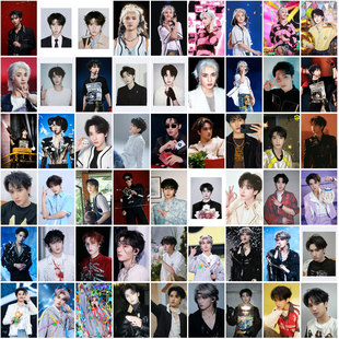 严浩翔小卡55张三寸铜版 明信片小卡 印刷明星周边粉丝收藏日韩风格