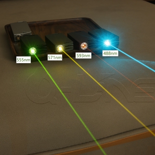纤绿正品545 571 593 505 520 638658nm黄绿蓝激光指示器X1便携式