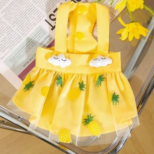 狗狗衣服夏天薄款公主裙贵宾比熊宠物猫咪小型犬博美夏季泰迪裙子