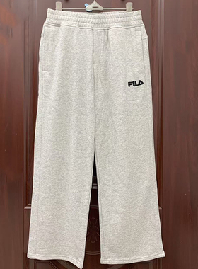 2025秋季新款男女情侣同款针织长裤简约时尚舒适百搭休闲直筒裤