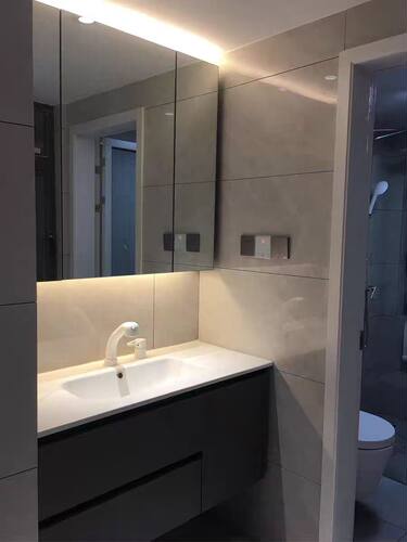 陶瓷一体盆130/140/150cm浴室柜