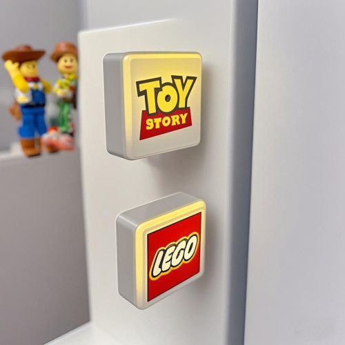玩具总动员Logo灯发光冰箱贴电竞桌面装饰灯麦门教徒周边摆设礼物