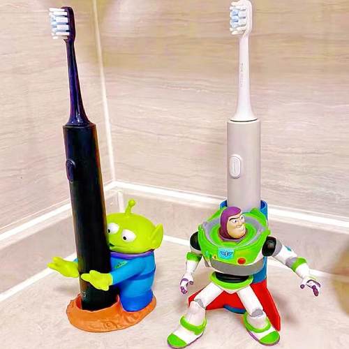 创意巴斯光年电动牙刷沥水架