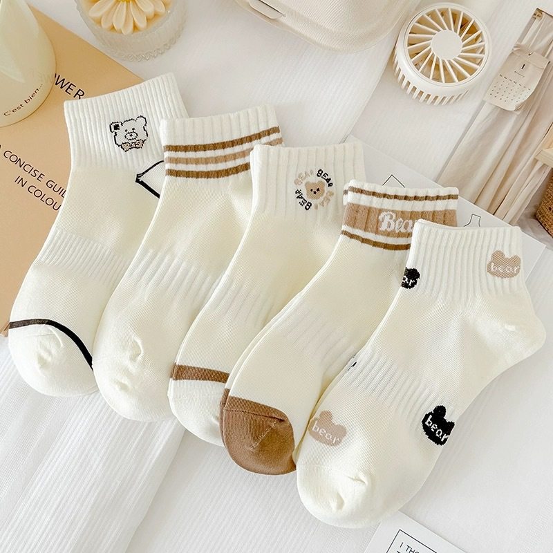 袜子女士短袜春夏薄款浅口船袜女棉可爱休闲夏季透气防臭女袜,女士内衣/男士内衣/家居服,船袜,淘宝优惠券,粉丝福利购,淘宝优惠卷