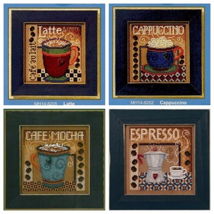 刘年锦绣正品DMC绣R线十字绣套件非印花 MH 咖啡不包含扣子