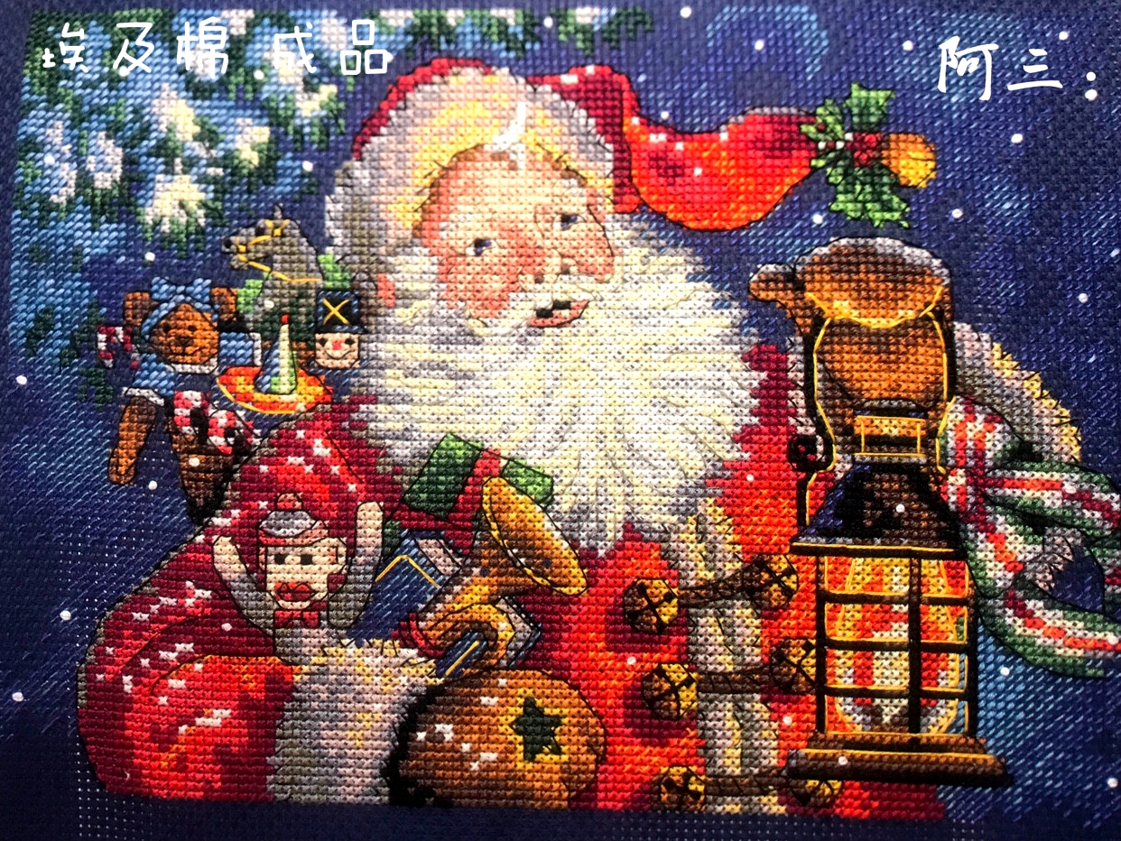 刘年锦绣正品十字绣自DMC配套