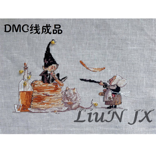 刘年锦绣正品法国DMC线十字绣