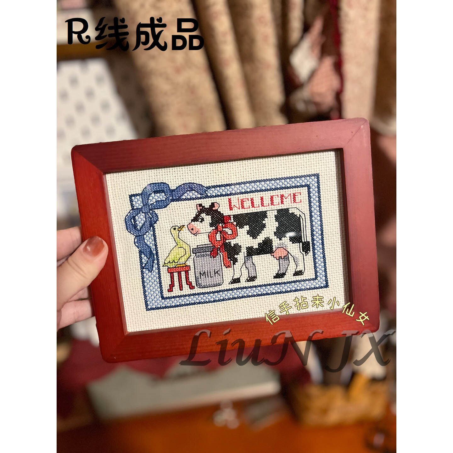 刘年锦绣正品DMC线R线十字绣非印花 Dim 06533