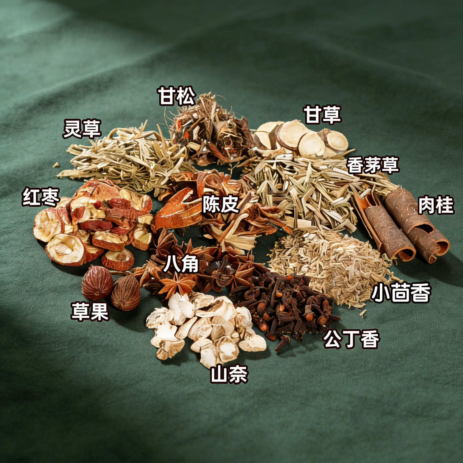 钓鱼中药材小药鲫鲤诱鱼饵料药酒人工合成麝香酒阿魏泡酒米复配型