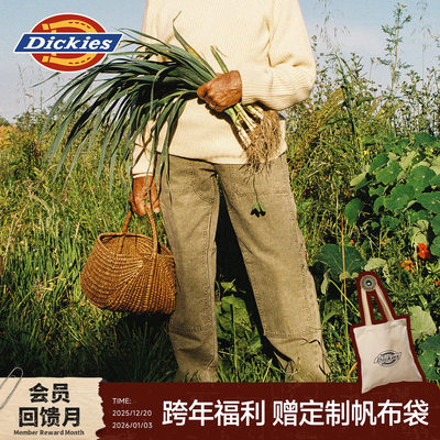 Dickies帝酷适「Makers‘ Archive」系列秋冬款重磅牛仔双膝裤