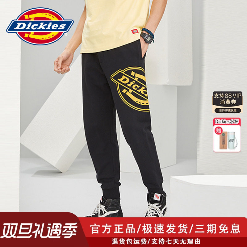 Dickies秋冬印花卫裤男女同款