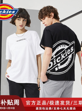 Dickies官方正品侧logo情侣休闲短袖t恤男春夏新品女上衣潮10559