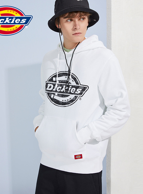 Dickies官方正品连帽卫衣男士秋冬新款情侣休闲帽衫全棉上衣10396