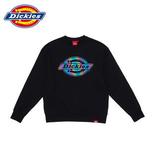 Dickies卫衣男25秋冬新款 圆领套头百搭美拉德上衣女 镭射商场同款