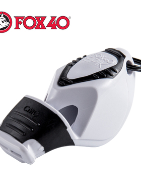 加拿大原装FOX40裁判专用口哨三腔高音足篮球国际EPIK防滑哨/8803