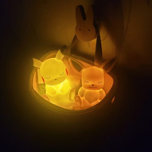韩国限定宝可梦皮卡丘小夜灯