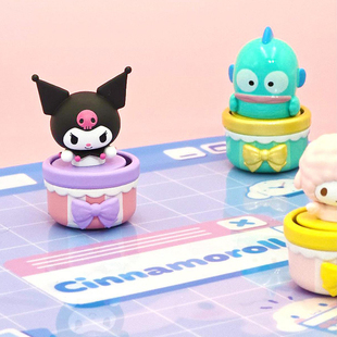 韩国限定kuromi库洛米玉桂狗可摇晃盲盒摆件桌面手办玩偶生日礼物