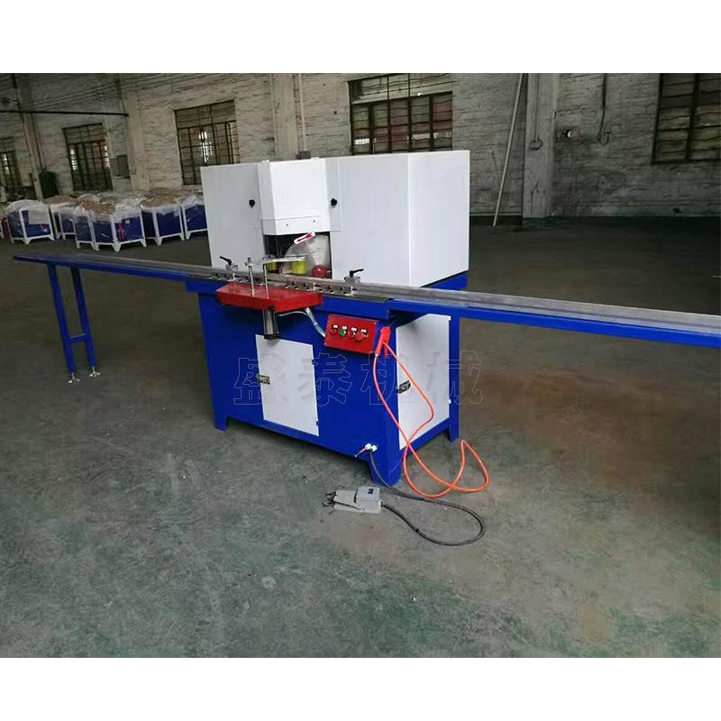 双头切角机晶瓷画框切割锯双头木工精密铝合金切角机相框切角机