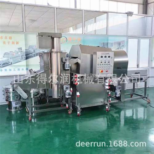 腌制鸡肉条裹粉机 锅包肉专用上粉机 油炸食品上浆上粉生产线