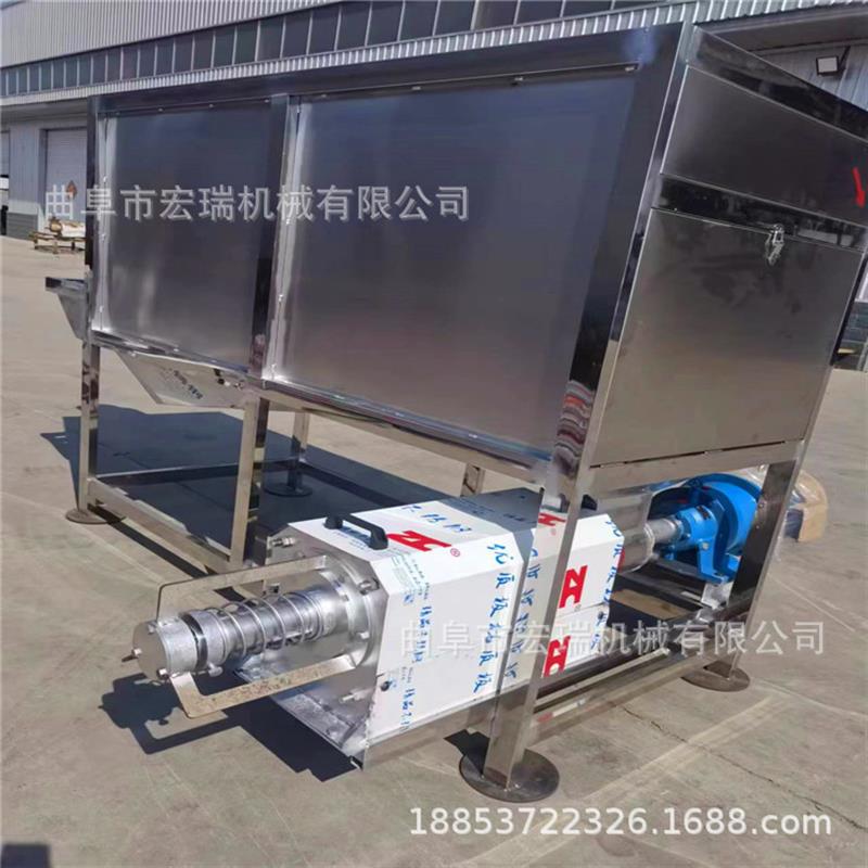 水泡猪粪干湿固液分离机 肉鸡肉鸭粪便分离机 固液脱水机