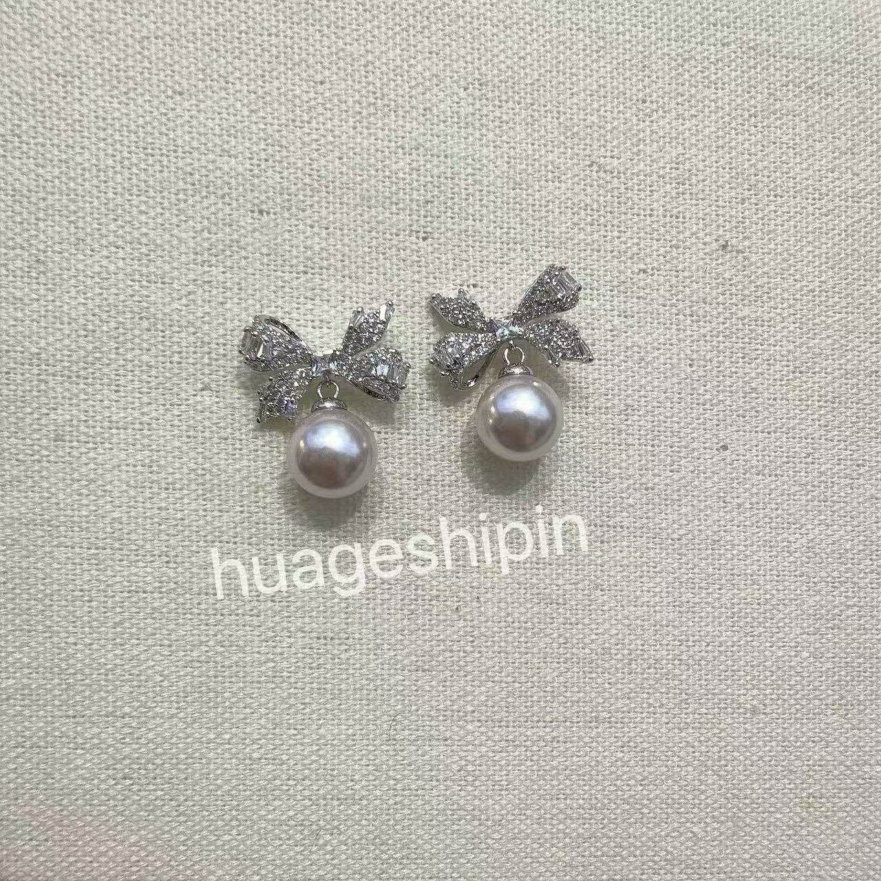 设计师款银色蝴蝶结耳钉女高级感锆石耳环领针,饰品/流行首饰/时尚饰品新,耳环,淘宝优惠券,粉丝福利购,淘宝优惠卷