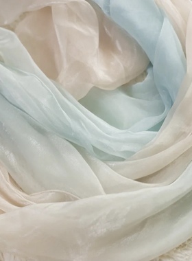 【渐变锦丝幻色】披帛女汉服超仙舞蹈飘带百搭唐风龙母夏季仙女