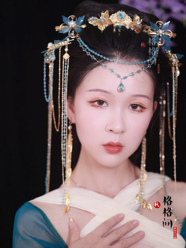格格间发饰套装黎苏苏同款头饰