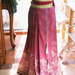 格格间原创【流苏宫绦】珍珠腰链汉服马面宋制腰间配饰百搭灵动