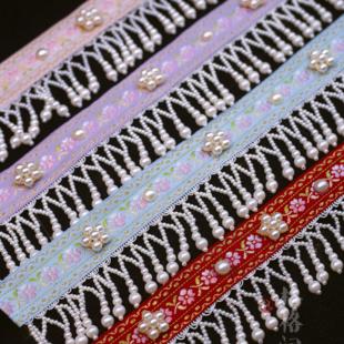 格格间原创【探春】戏曲风蝴蝶发带汉服头饰品京剧飘带流苏配饰