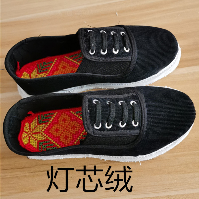 正宗老北京布鞋纯手工中国风防臭