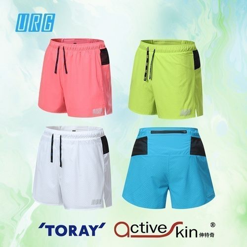 URG男女户外跑步运动东丽款短裤