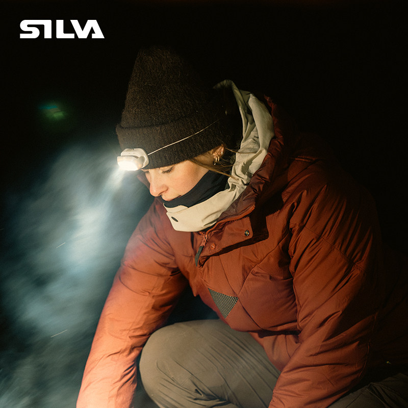 瑞典SILVA可充电环保多用途加强版户外紧凑型头灯越野跑徒步头灯