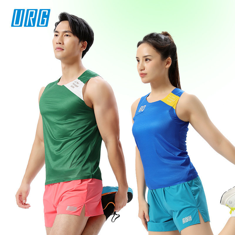 URG无缝无袖斜杠T恤男女春夏秋薄款跑步运动速干透气圆领休闲背心,运动服/休闲服装,运动T恤,淘宝优惠券,粉丝福利购,淘宝优惠卷