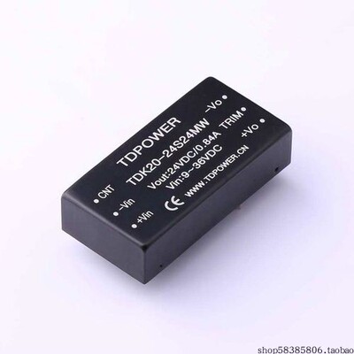 TDK20-24S24MW    Vin=9V~36V Vout=24V 830mA  价格以咨询为准