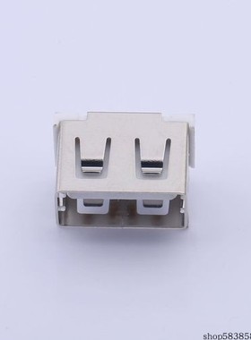 913-361B2026D10100  母座 弯插 四脚无边铁壳反向LCP黑胶6.2DIP