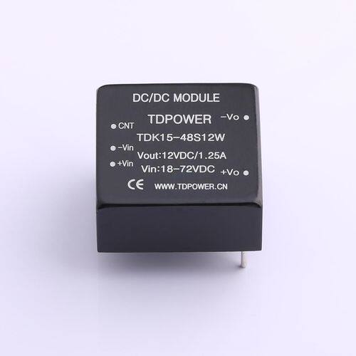 TDK15-48S24W  Vin=18V~72V Vout=24V 625mA 价格以咨询为准