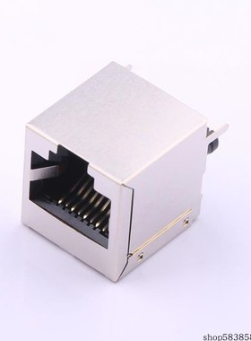 DS1134-07-S8B0P   不带LED 8p8c,半金锡,黑色,180度,3.05,铜壳