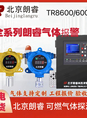 北京朗瑞可燃气体探测器甲烷GTYQ-LR6001/GTYQ-LR6002数显/独立