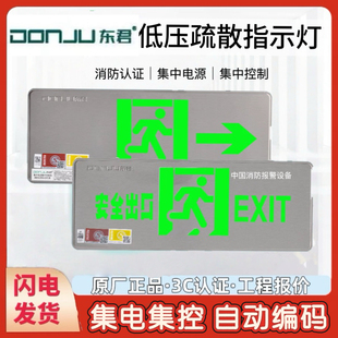 东君36V低压消防应急照明灯安全出口指示灯应急指示灯疏散标志灯