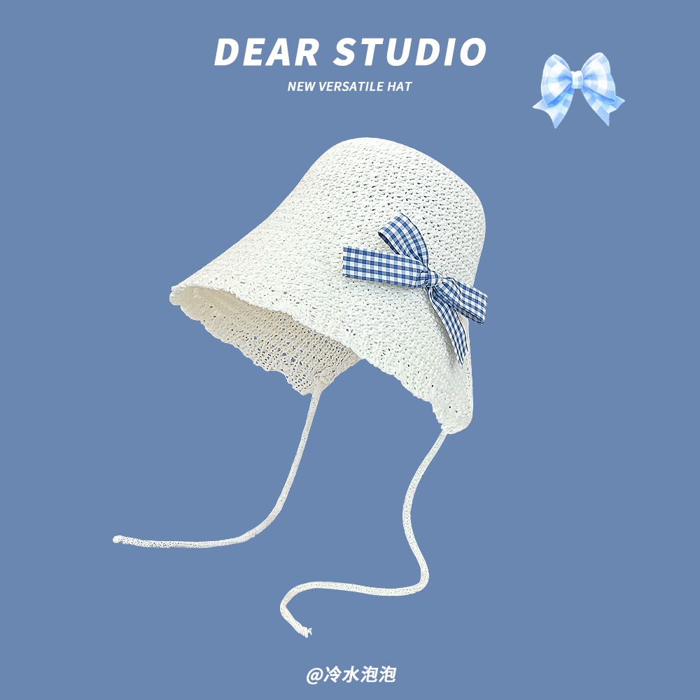 水桶帽休闲女夏大檐显脸小遮阳帽