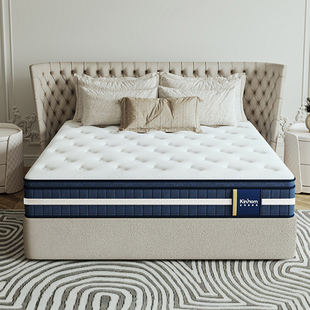 希尔顿酒店专用金海马乳胶弹簧席梦思床垫家用硬垫椰棕护脊椎十大