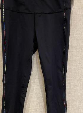 AS152K41 专柜正品运动修腿显瘦运动炫彩活力跑步七分裤