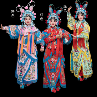 京剧戏服戏曲戏剧武旦衣 古装演出刀马旦女将女改良靠 扈三娘软靠