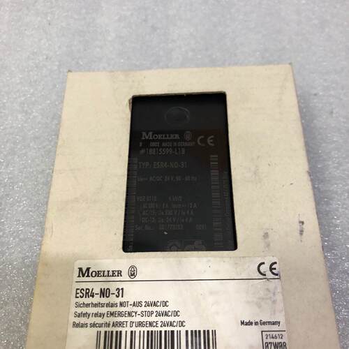 ESR4-NO-31 安全继电器 金钟穆勒MOELLER 24VAC/DC议价维修