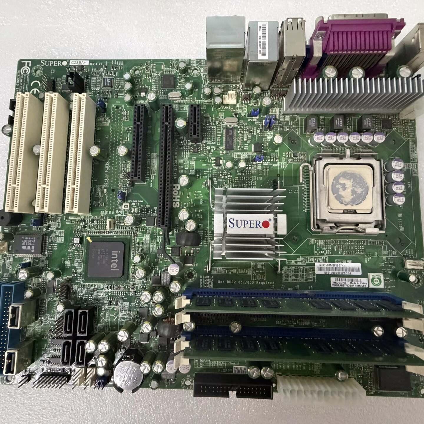 C2SBA REV:1.21 超微工控工业电脑主板议价维修