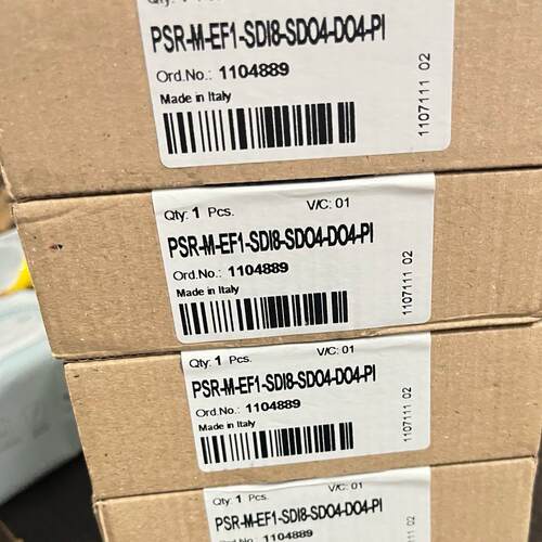 PSR-M-EF1-SDI8-SDO4-DO4-PI 安全继电器模块 议价维修